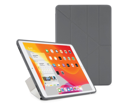 Etui na tablet Pipetto Origami TPU do iPad 10.2" (2021/2020/2019) grey